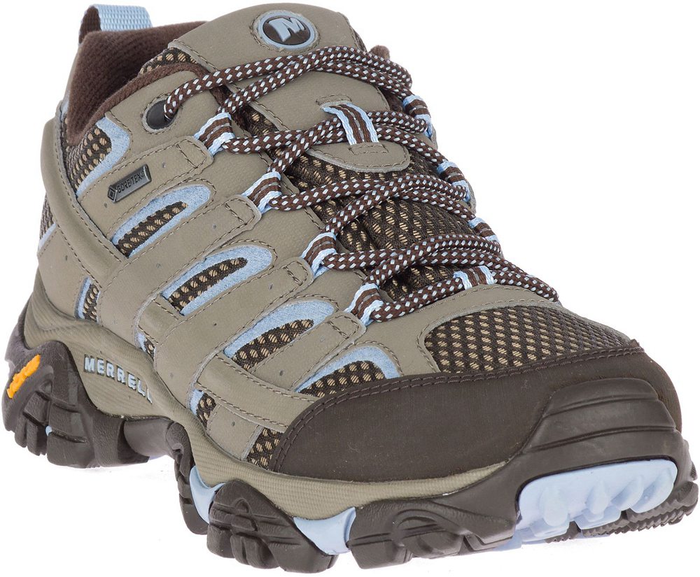 Merrell Hiking Shoes Grey - Moab 2 GORE-TEX® - Womens 86NADKLHS